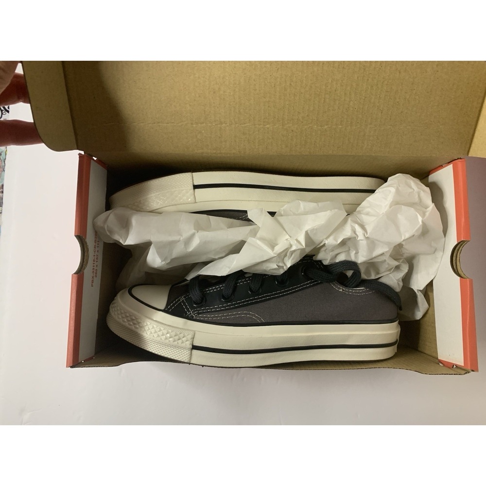 Converse Chuck 70 OX Grey Black A09452F UNISEX Size 4M/6W - Picture 4 of 9
